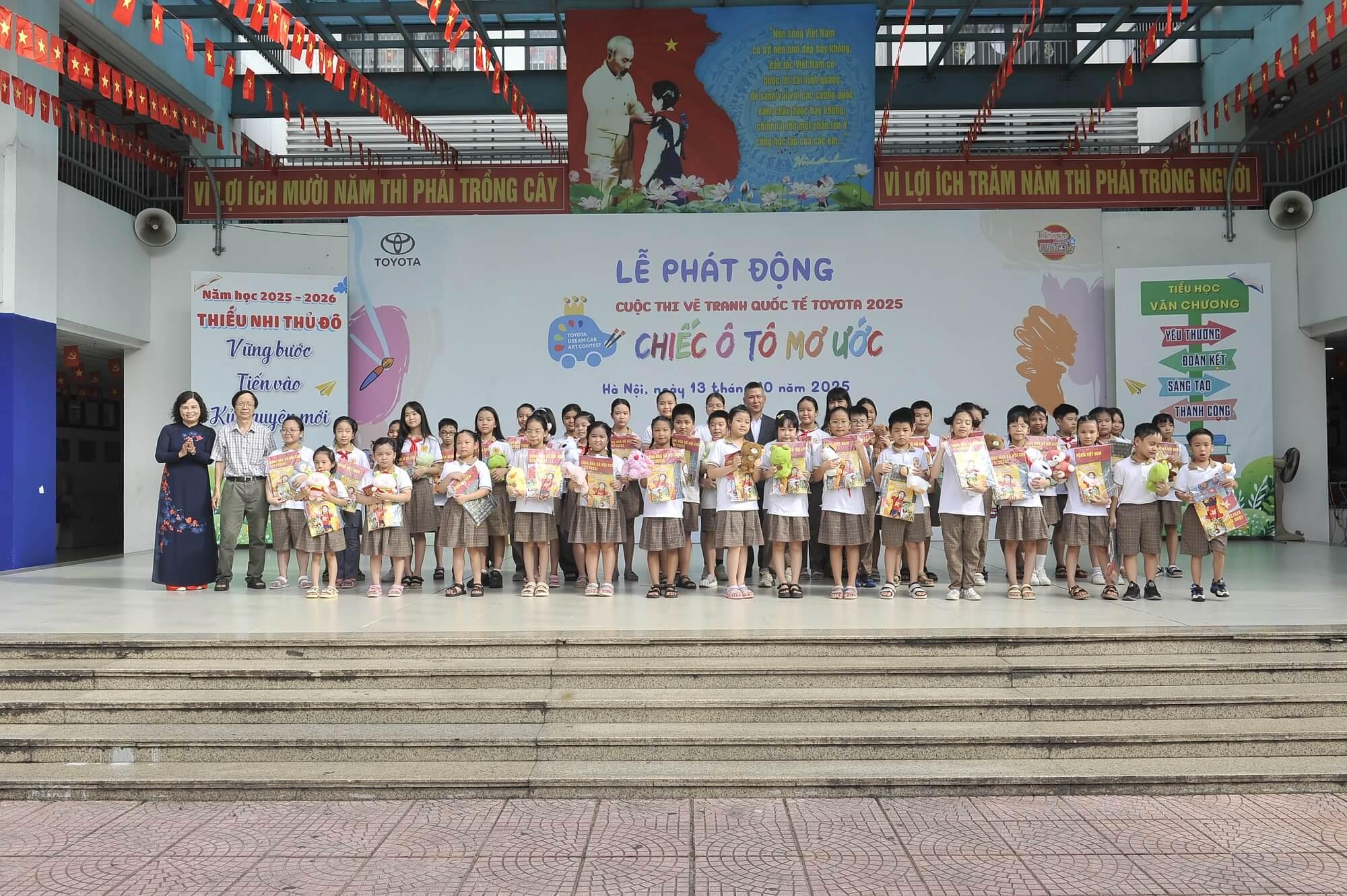 CUỘC THI VẼ TRANH QUỐC TẾ TOYOTA “CHIẾC Ô TÔ MƠ ƯỚC” NĂM 2025 CHÍNH THỨC KHỞI ĐỘNG